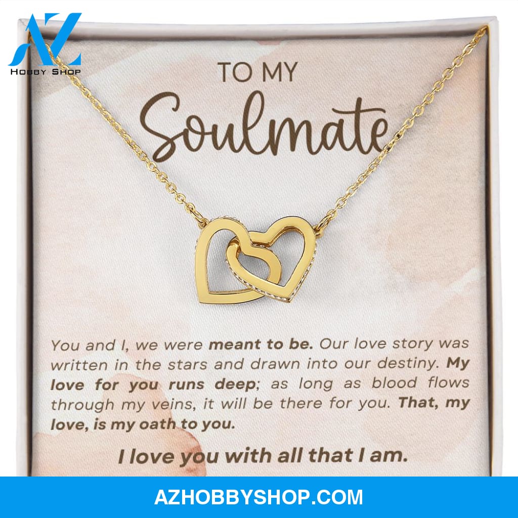 Soulmate - Meant To Be - Interlocking Hearts