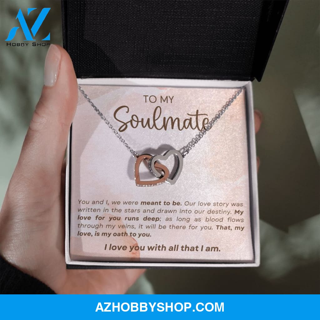 Soulmate - Meant To Be - Interlocking Hearts