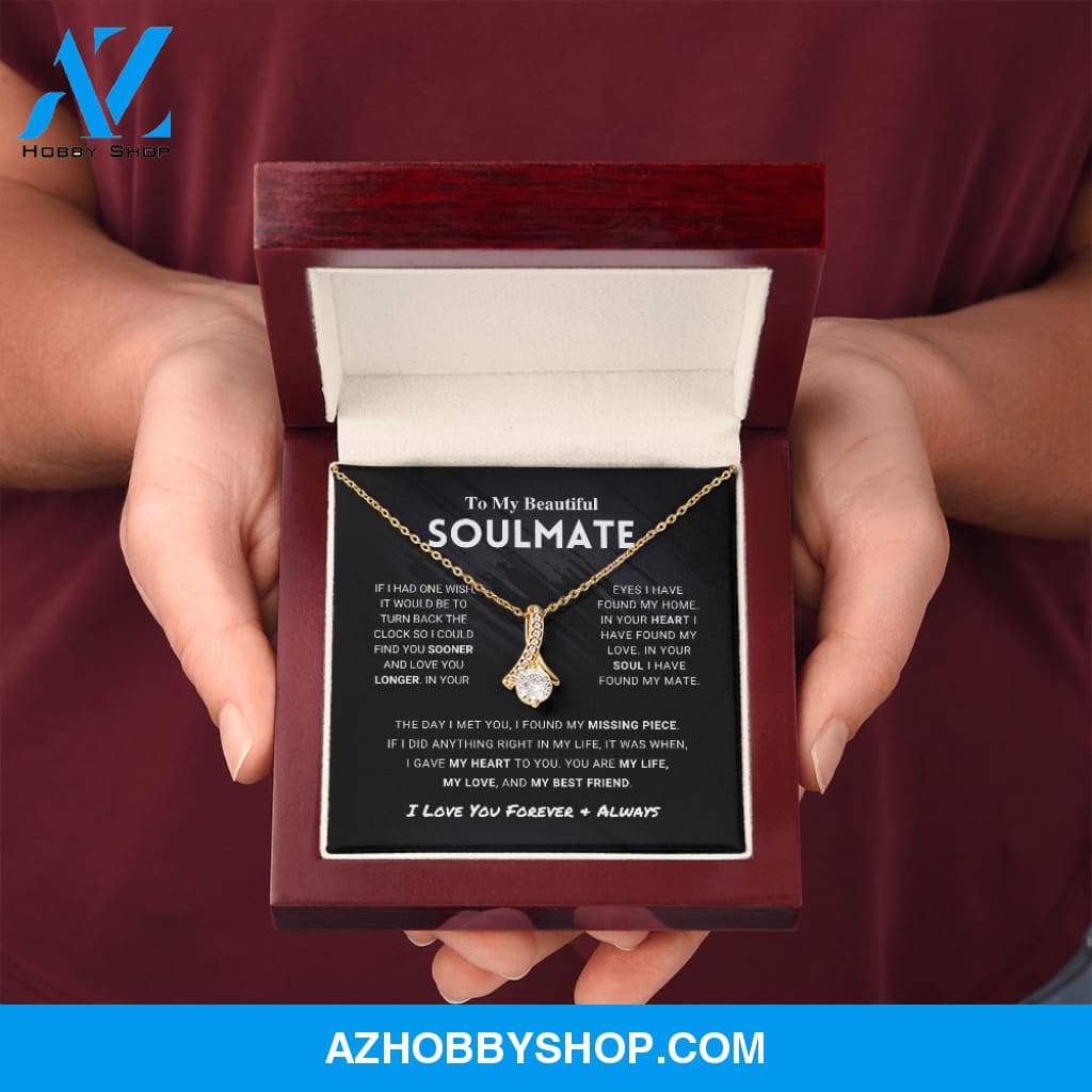 Soulmate - Missing Piece - Alluring Beauty Necklace