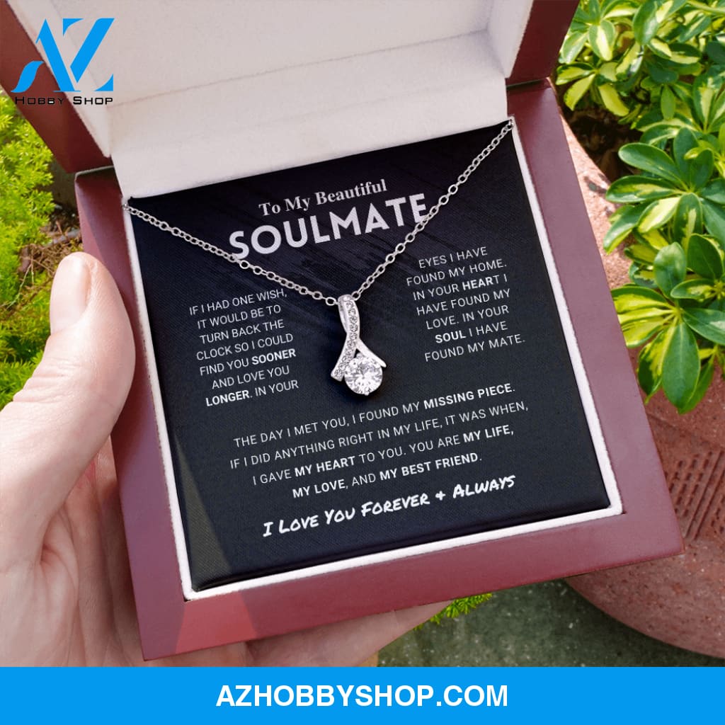 Soulmate - Missing Piece - Alluring Beauty Necklace