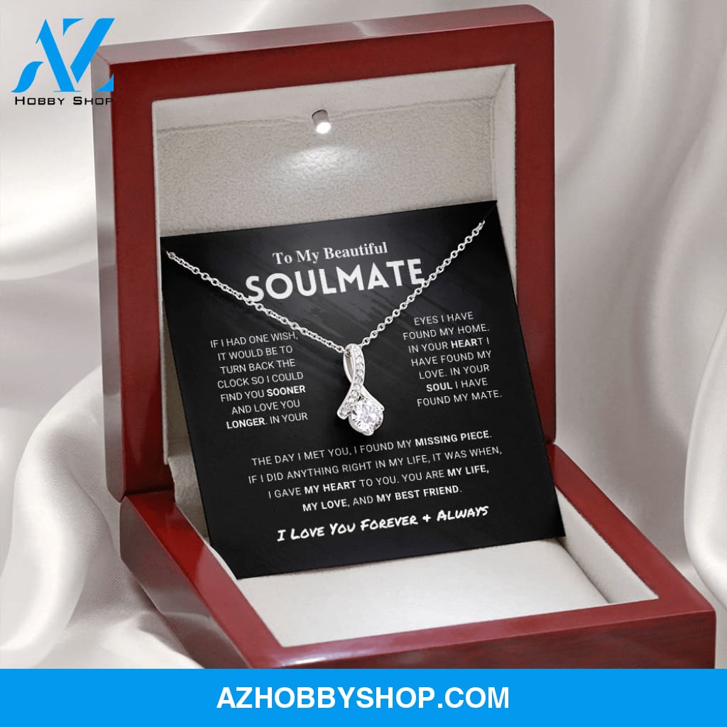 Soulmate - Missing Piece - Alluring Beauty Necklace