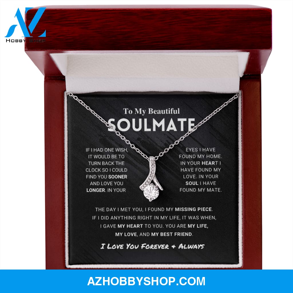 Soulmate - Missing Piece - Alluring Beauty Necklace