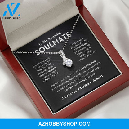 Soulmate - Missing Piece - Alluring Beauty Necklace