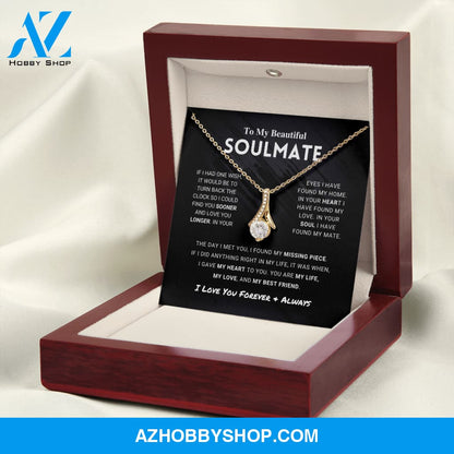 Soulmate - Missing Piece - Alluring Beauty Necklace