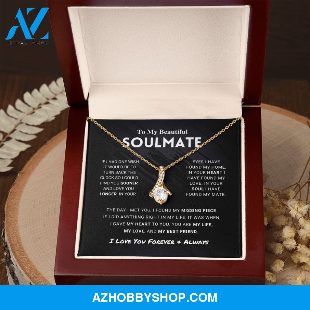 Soulmate - Missing Piece - Alluring Beauty Necklace