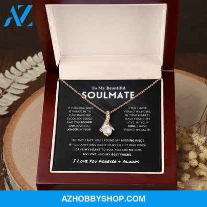 Soulmate - Missing Piece - Alluring Beauty Necklace