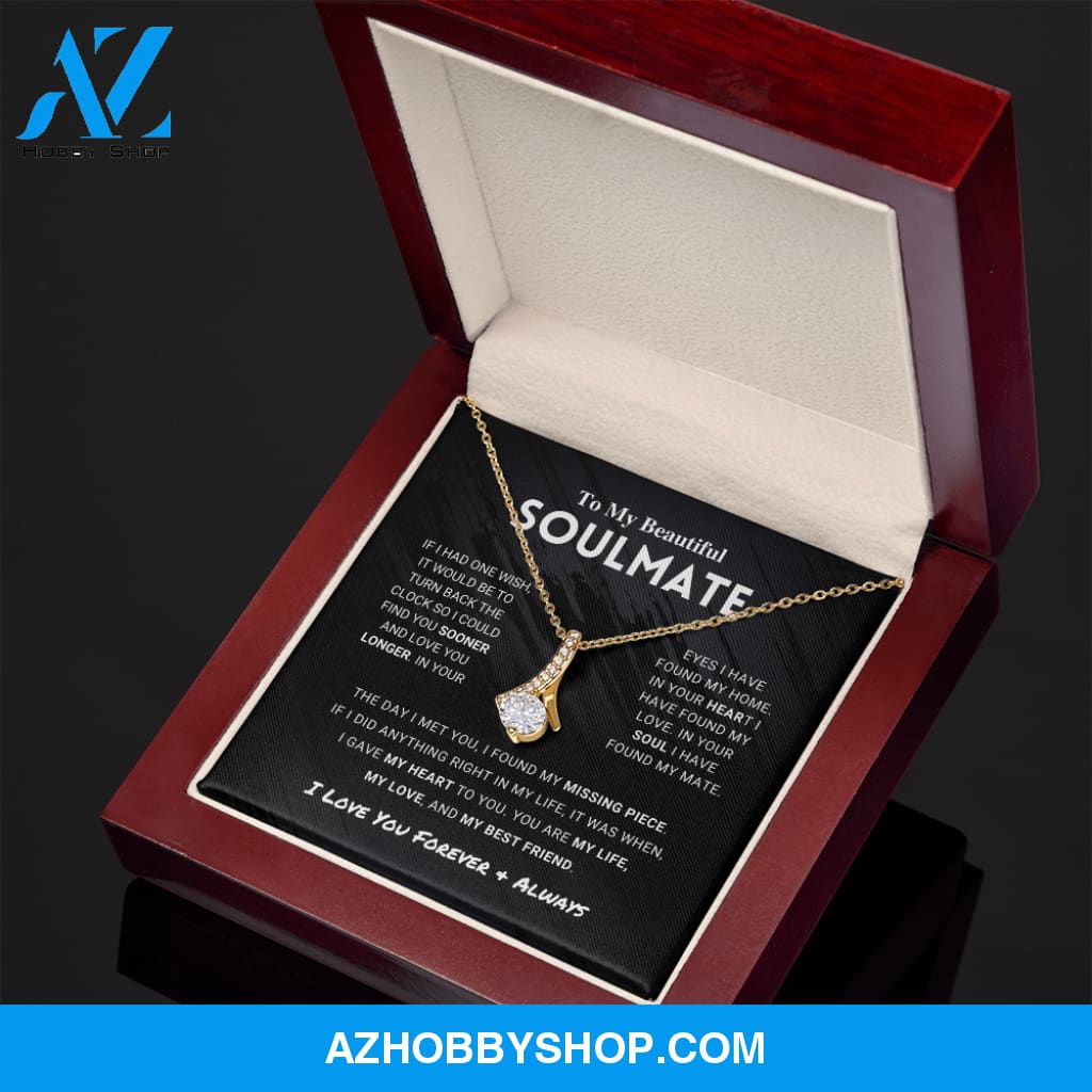 Soulmate - Missing Piece - Alluring Beauty Necklace
