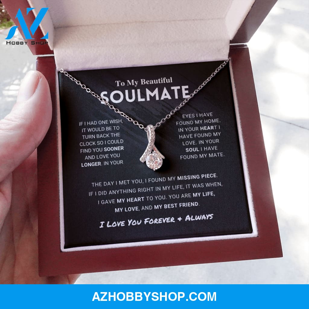 Soulmate - Missing Piece - Alluring Beauty Necklace