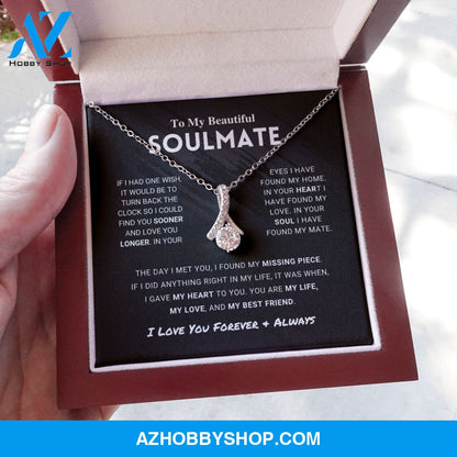 Soulmate - Missing Piece - Alluring Beauty Necklace