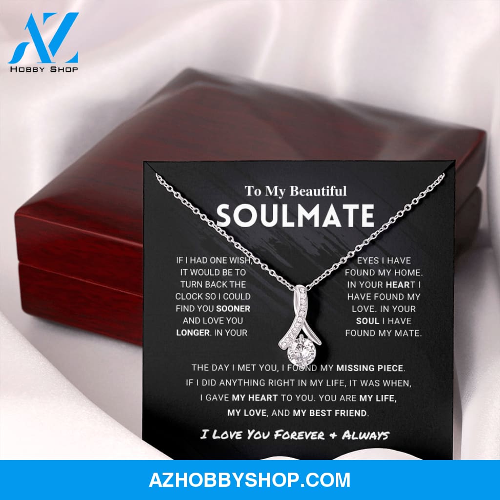 Soulmate - Missing Piece - Alluring Beauty Necklace