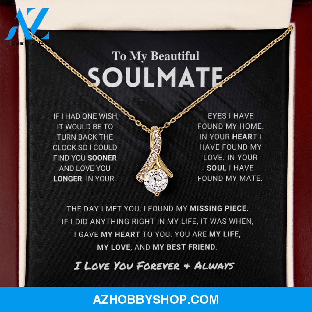 Soulmate - Missing Piece - Alluring Beauty Necklace