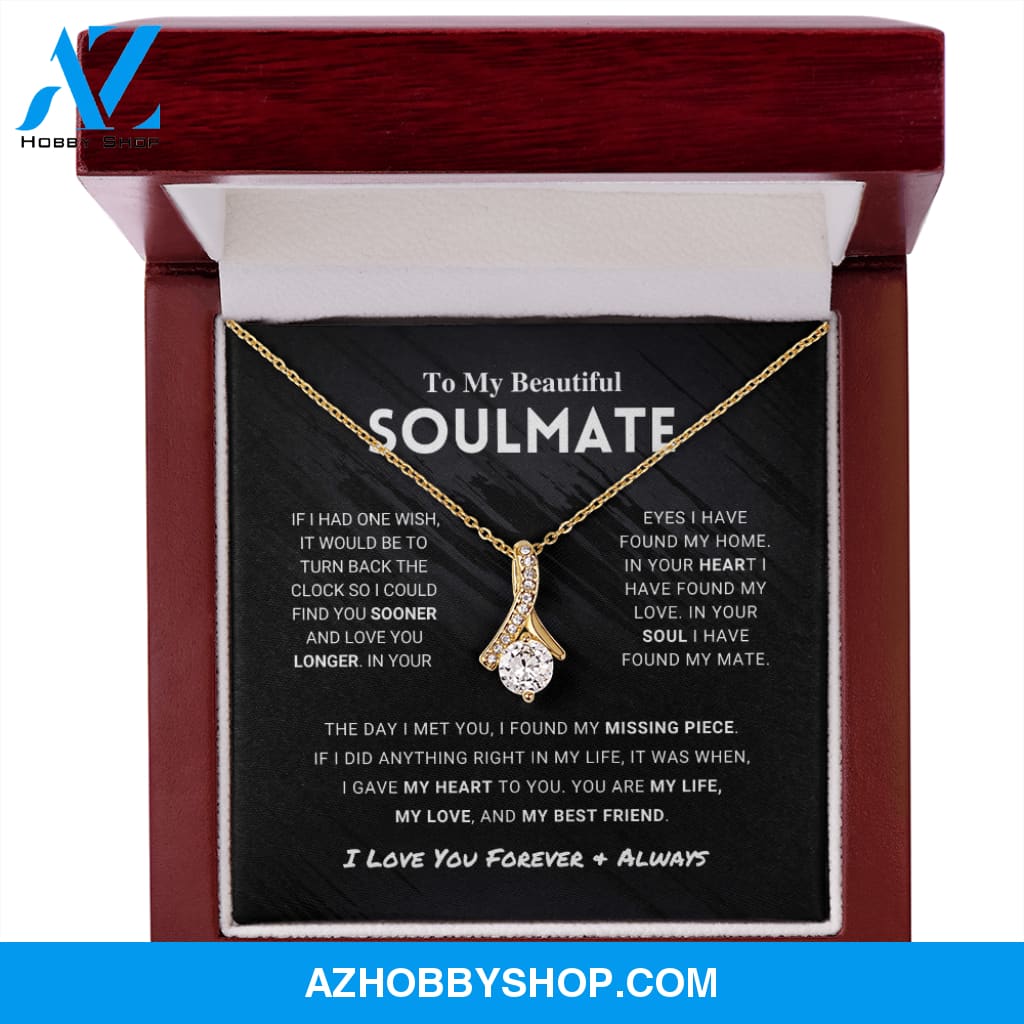 Soulmate - Missing Piece - Alluring Beauty Necklace