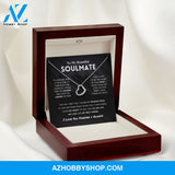 Soulmate - Missing Piece - Delicate Heart Necklace