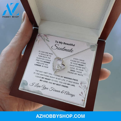 Soulmate - Missing Piece - Forever Love Necklace
