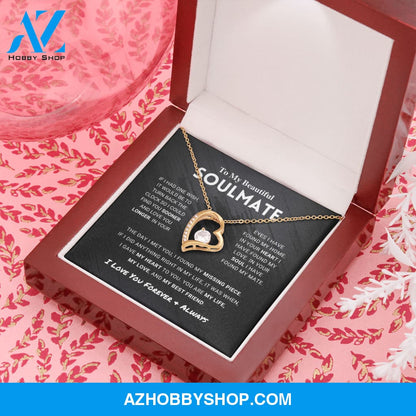 Soulmate - Missing Piece - Forever Love Necklace