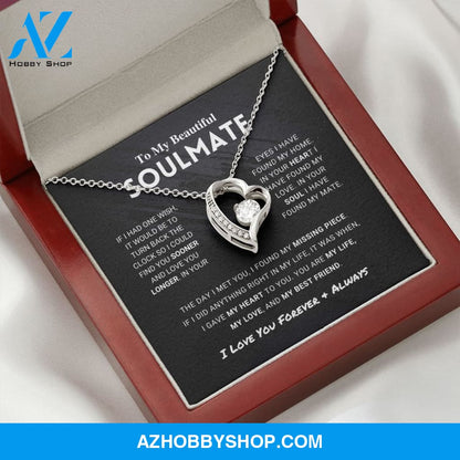 Soulmate - Missing Piece - Forever Love Necklace