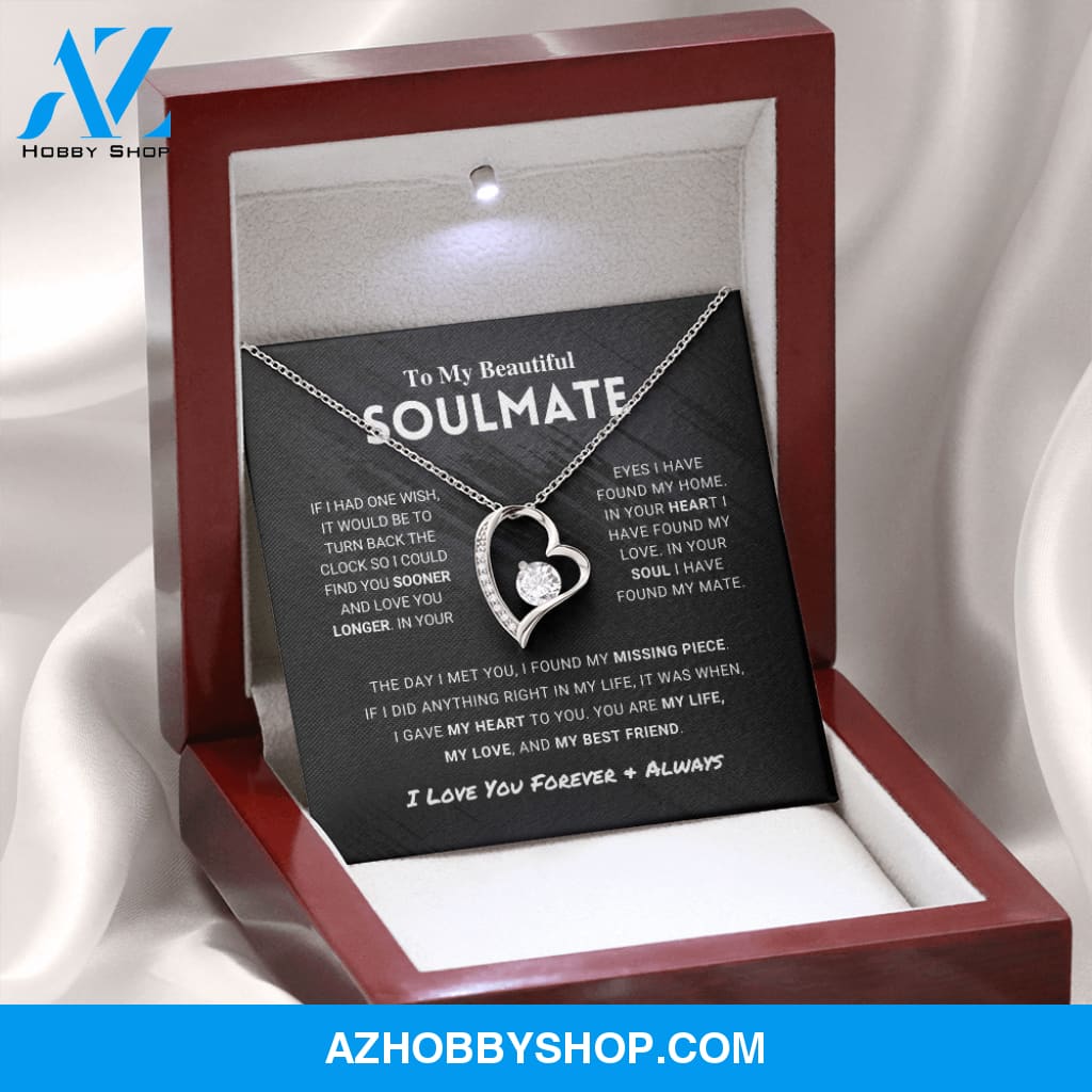 Soulmate - Missing Piece - Forever Love Necklace