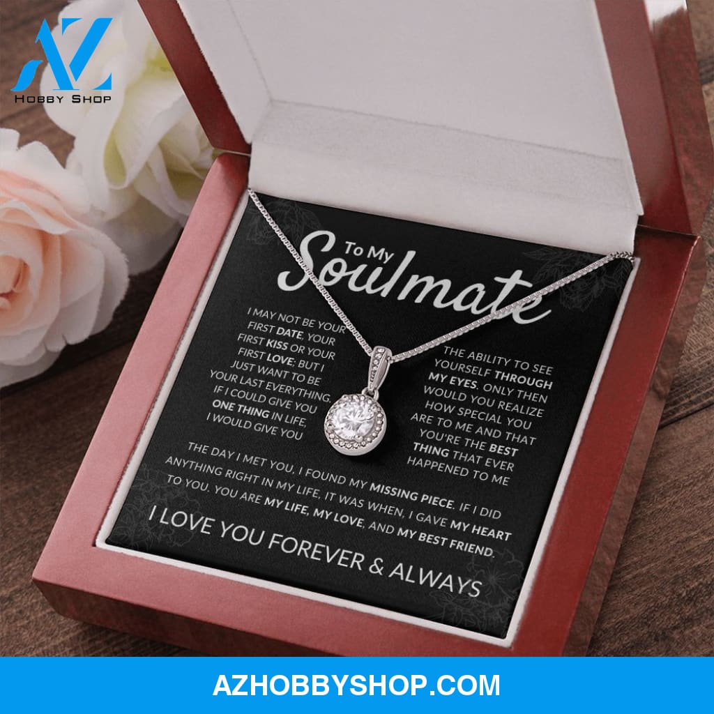 Soulmate - Missing Piece - Silver Eternal Hope Silver Necklace