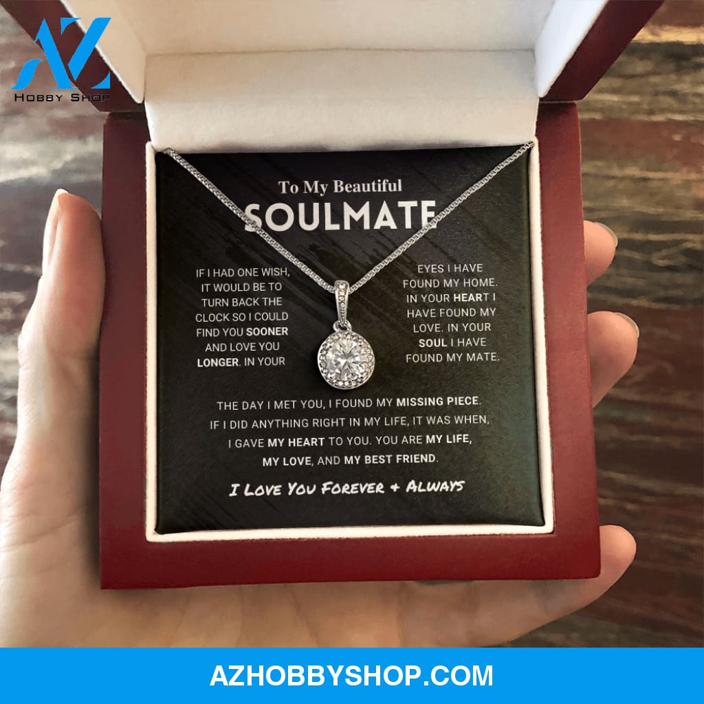 Soulmate - Missing Piece - White Gold Eternal Hope
