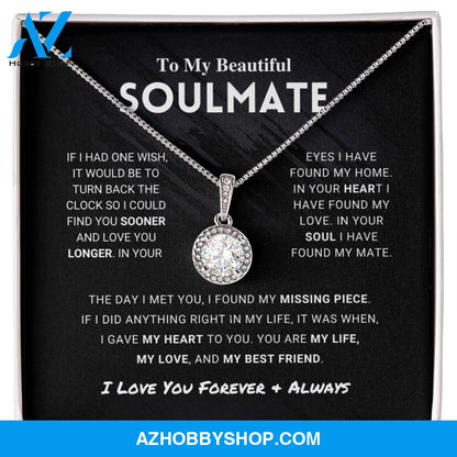Soulmate - Missing Piece - White Gold Eternal Hope