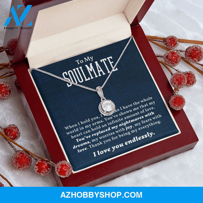Soulmate - My Everything - Eternal Hope Silver Necklace