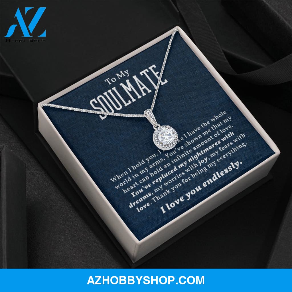 Soulmate - My Everything - Eternal Hope Silver Necklace