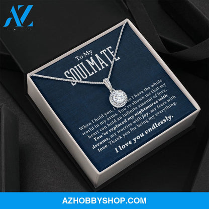 Soulmate - My Everything - Eternal Hope Silver Necklace