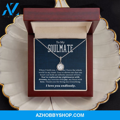 Soulmate - My Everything - Eternal Hope Silver Necklace