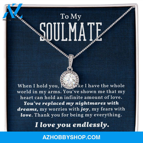 Soulmate - My Everything - Eternal Hope Silver Necklace