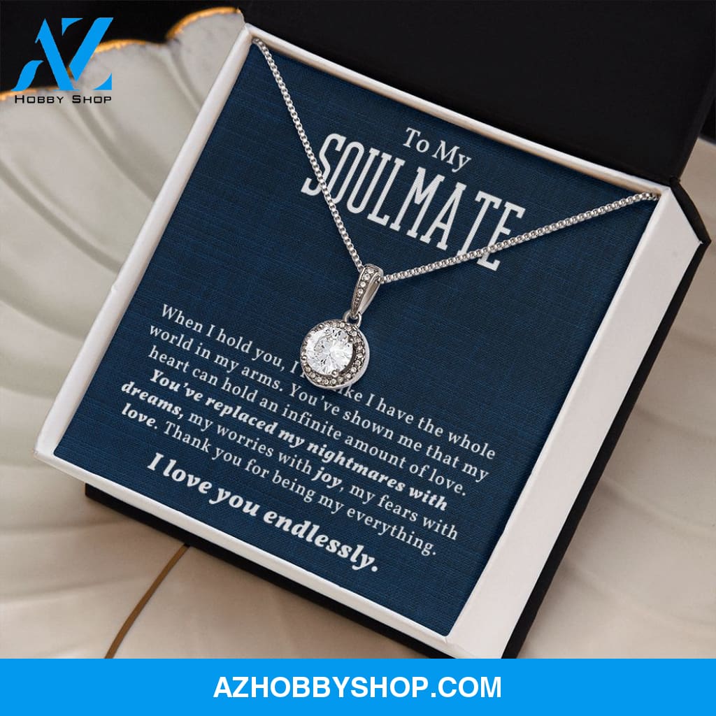 Soulmate - My Everything - Eternal Hope Silver Necklace