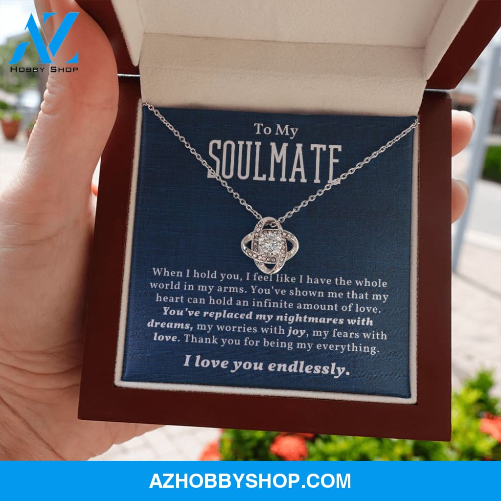 Soulmate - My Everything - Love Knot Necklace