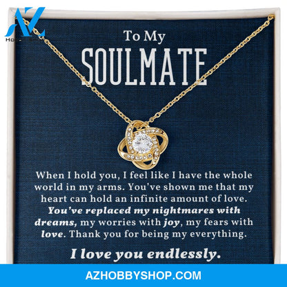 Soulmate - My Everything - Love Knot Necklace