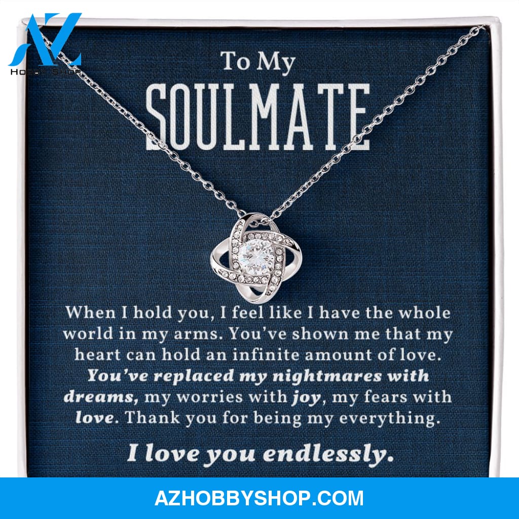 Soulmate - My Everything - Love Knot Necklace