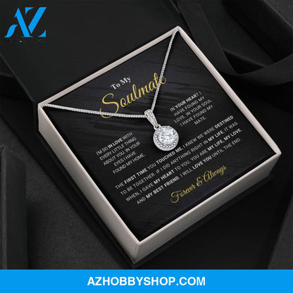 Soulmate - My Life - White Gold Eternal Hope Necklace