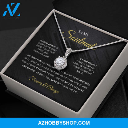 Soulmate - My Life - White Gold Eternal Hope Necklace