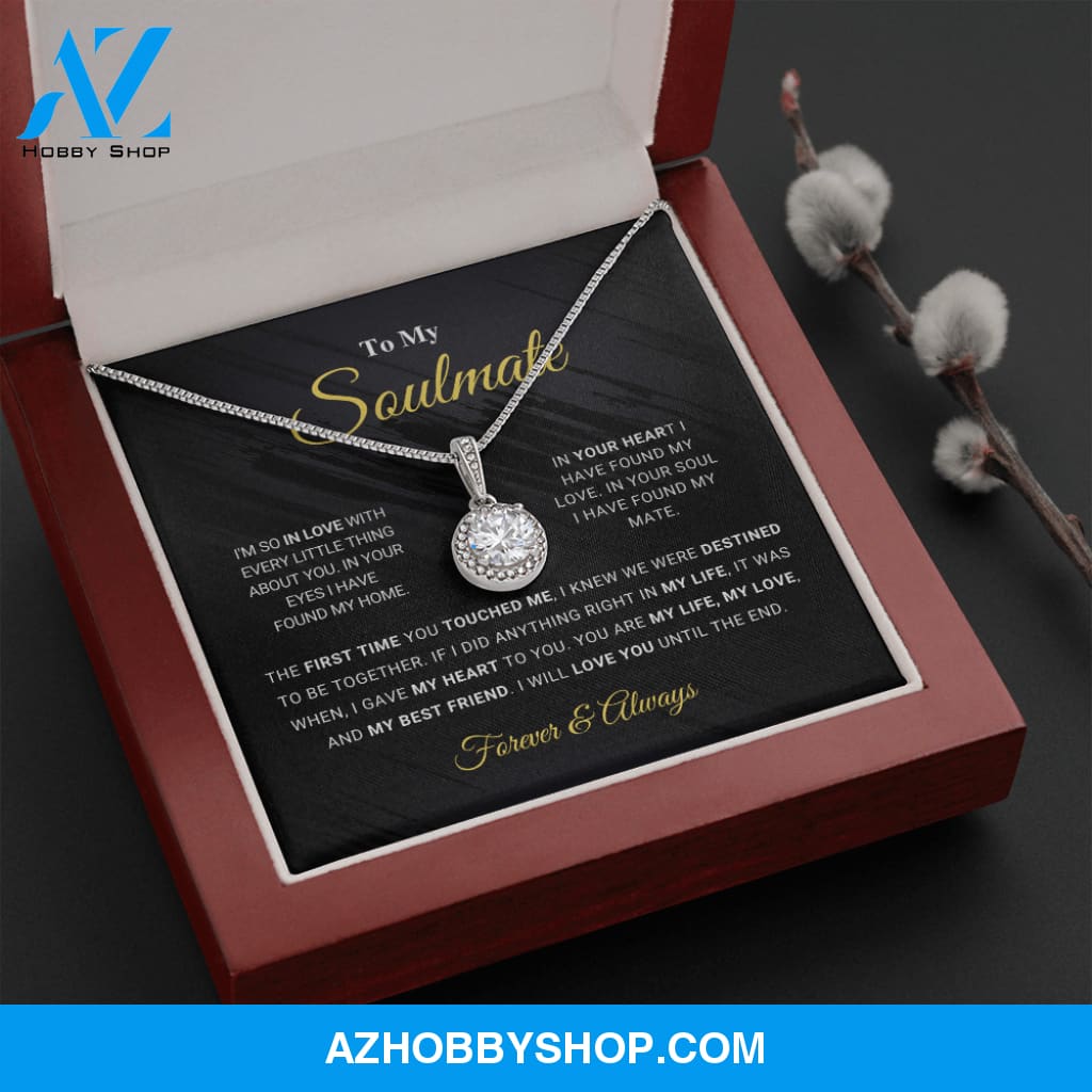 Soulmate - My Life - White Gold Eternal Hope Necklace