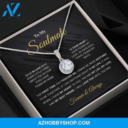 Soulmate - My Life - White Gold Eternal Hope Necklace