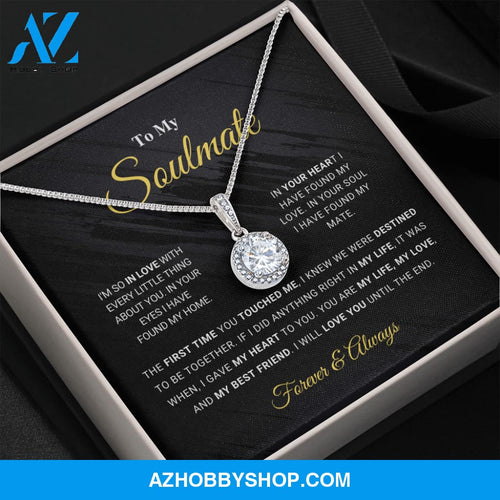 Soulmate - My Life - White Gold Eternal Hope Necklace