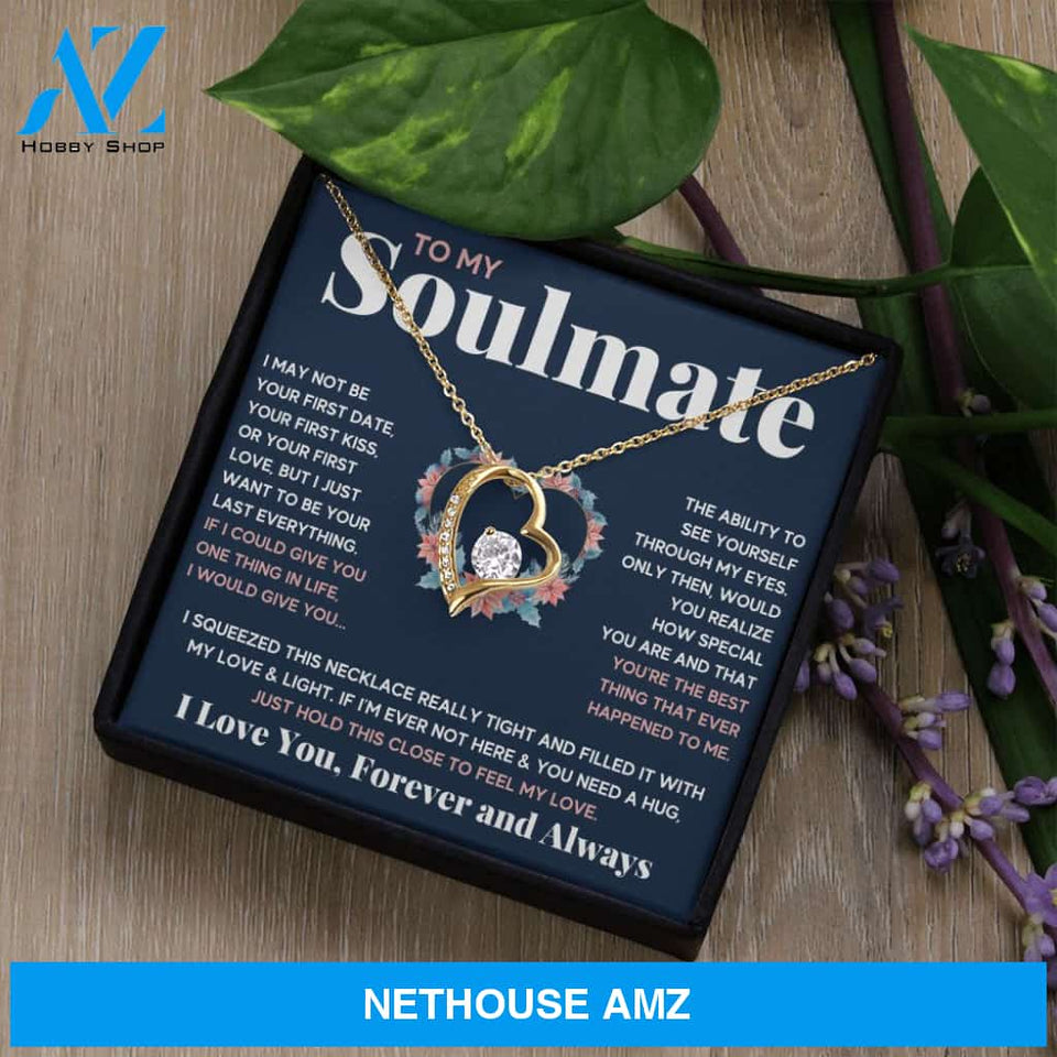 soulmate necklace for women wedding anniversary gifts for wife birthday presents for the wife christmas gifts for wife love gifts jewerly