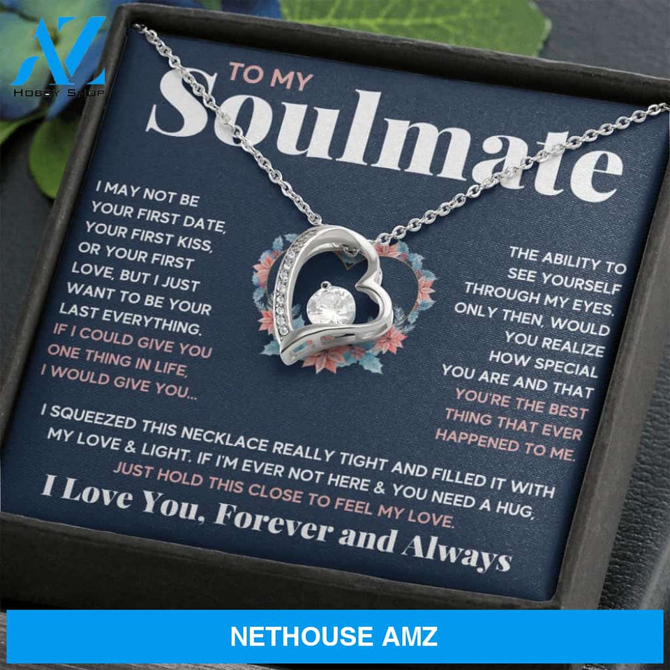 soulmate necklace for women wedding anniversary gifts for wife birthday presents for the wife christmas gifts for wife love gifts jewerly