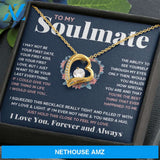 soulmate necklace for women wedding anniversary gifts for wife birthday presents for the wife christmas gifts for wife love gifts jewerly