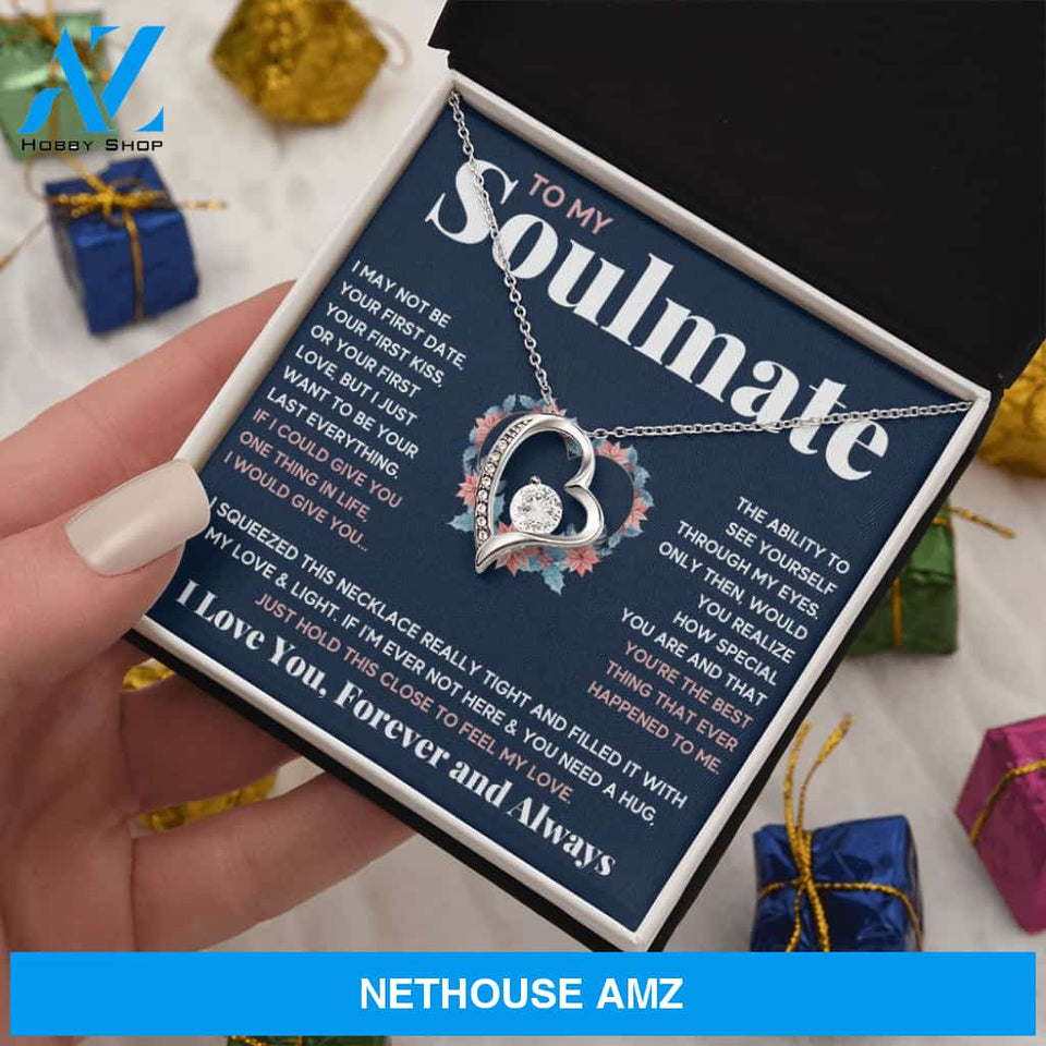 soulmate necklace for women wedding anniversary gifts for wife birthday presents for the wife christmas gifts for wife love gifts jewerly