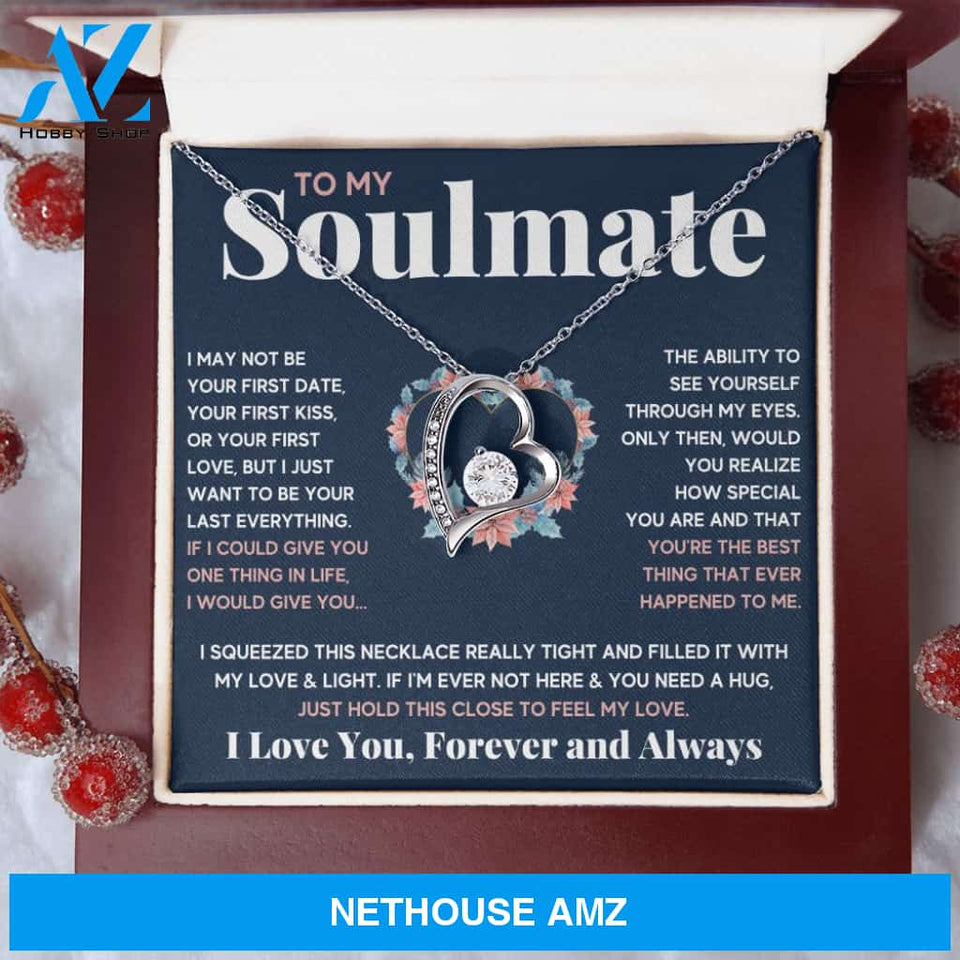 soulmate necklace for women wedding anniversary gifts for wife birthday presents for the wife christmas gifts for wife love gifts jewerly