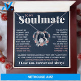 soulmate necklace for women wedding anniversary gifts for wife birthday presents for the wife christmas gifts for wife love gifts jewerly