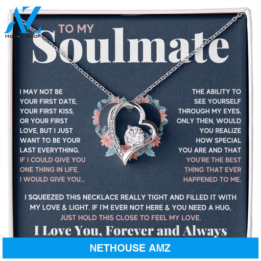 soulmate necklace for women wedding anniversary gifts for wife birthday presents for the wife christmas gifts for wife love gifts jewerly