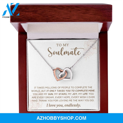 Soulmate - Only You - Interlocking Hearts