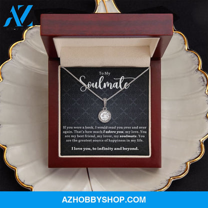 Soulmate - Source Of Happiness - Eternal Hope Silver Necklace