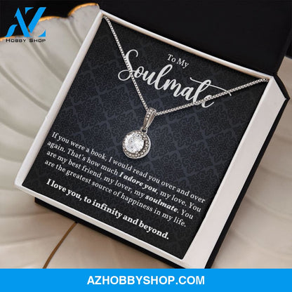 Soulmate - Source Of Happiness - Eternal Hope Silver Necklace