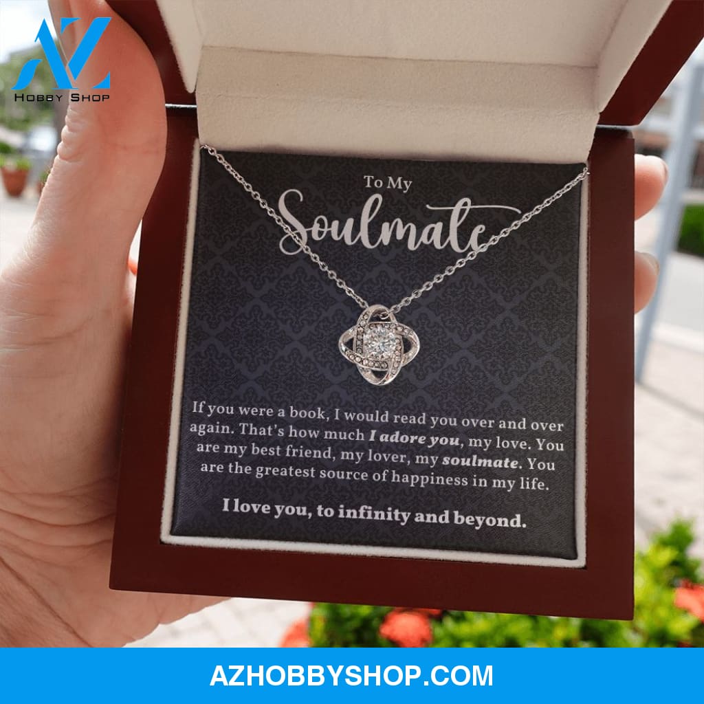 Soulmate - Source Of Happiness - Love Knot Necklace