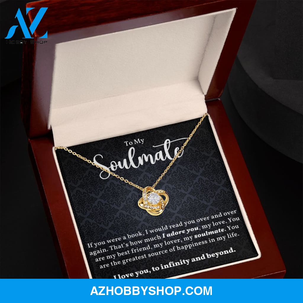 Soulmate - Source Of Happiness - Love Knot Necklace